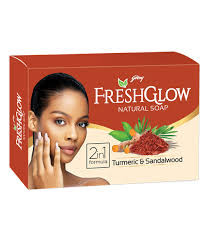 FRESHGLOW SKINCARE BAR, Turmeric & Sandalwood