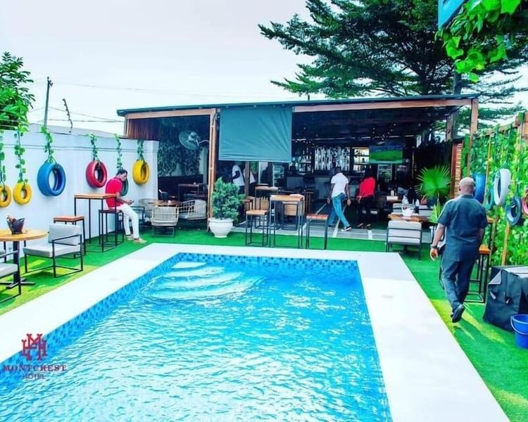 MG WAY HOTEL, OFF SUMMIT ROAD BY DBS, BESIDE BENEZIA HOTEL ASABA DELTA STATE. For Easy Bookings And Reservations, Please Contact Cloza App Representative On Call And Watsapp. Details Below