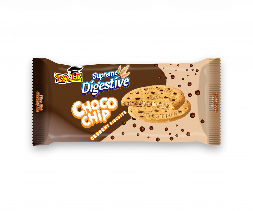 Yale supreme Digestive Choco chip crunchy biscuit